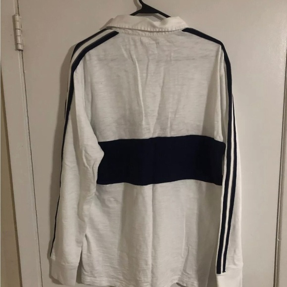 Express New York Men’s Long Sleeve White Relaxed Fit T- Shirt, Size Large - Picture 3 of 3